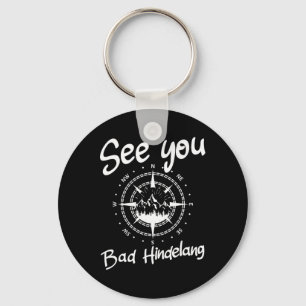 See You Hiking Bad Hindelang Germany Vacation Ski  Keychain