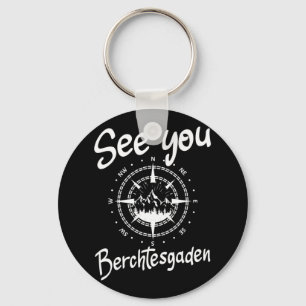 See You Hiking Berchtesgaden Germany Vacation Ski  Keychain