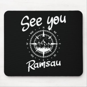 See You Hiking Ramsau Germany Vacation Ski Comp Mouse Pad