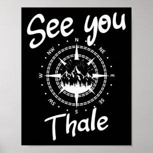 See You Hiking Thale Germany Vacation Ski Comp  Poster