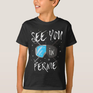 See You In Fernie Canada Vacation Ski Goggles T-Shirt