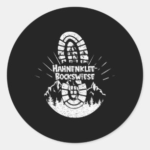 See You In Hahnenklee-bockswiese Mountains Vacatio Classic Round Sticker