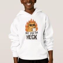 See you in heck cat funny