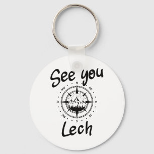 See You In Lech Vorarlberg Comp Ski Vacation Keychain