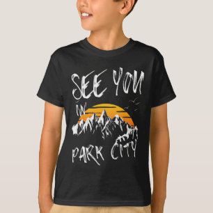 See You In Park City Usa Vacation Ski Hiking  T-Shirt