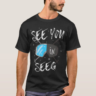 See You In Seeg Germany Vacation Ski Goggles  T-Shirt
