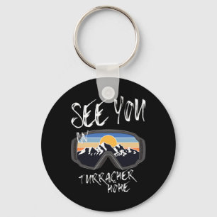 See You In Turracher Höhe Kärnten Vacation Ski Gog Keychain