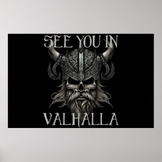 See you in Valhalla Poster