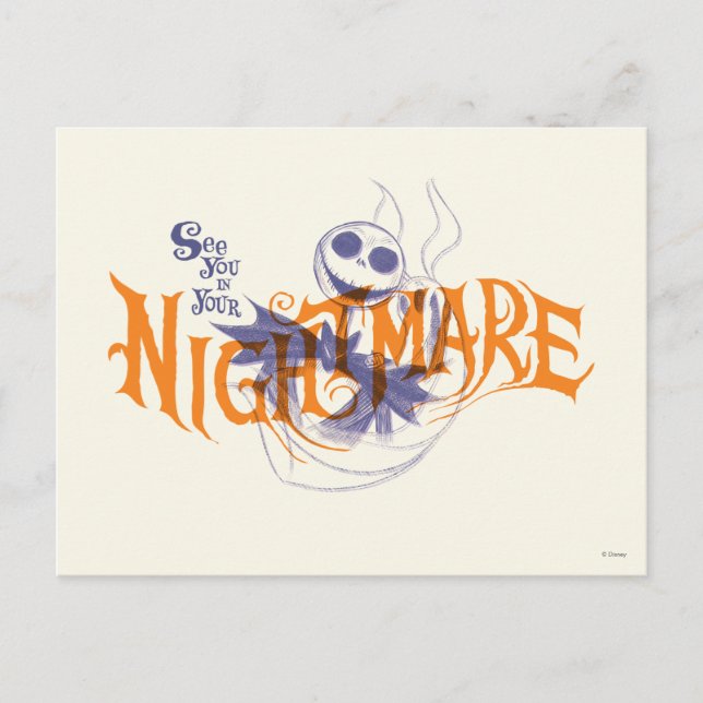 See You in Your Nightmare Postcard (Front)