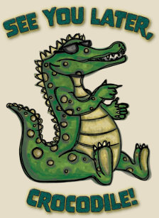 See You Later Alligator Clothing Apparel Shoes More Zazzle Ca