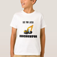 See you later Excavator - Tradie construction site