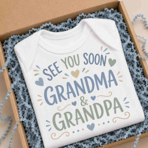 See You Soon Grandparents Bodysuit