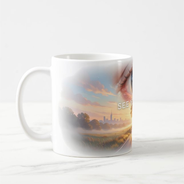 See Your Path Visionary Eye Mug (Left)