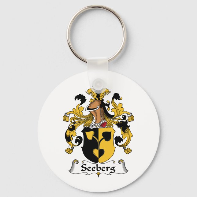 Seeberg Family Crest Keychain (Front)