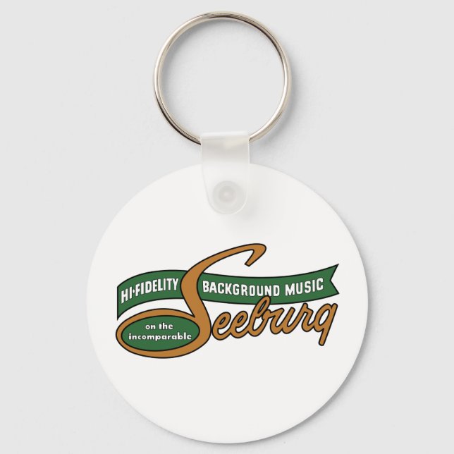 Seeburg 1000 Music Logo Keychain (Front)