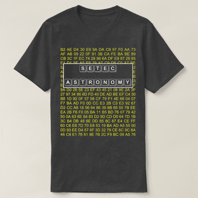 SEEC ASRONOMY  T-Shirt (Design Front)