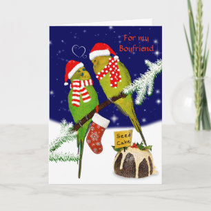 Seed Cake Christmas Card BOYFRIEND