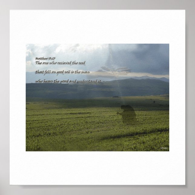 Seed & Faith Poster (Front)