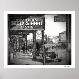 Seed & Feed Art Poster