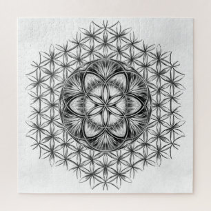 Seed of life Drawing Jigsaw Puzzle
