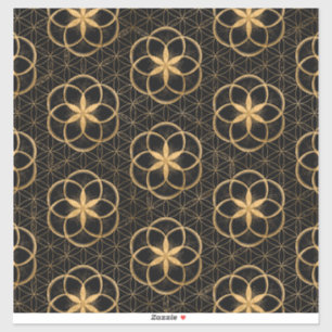 Seed of life in Flower of Life Pattern