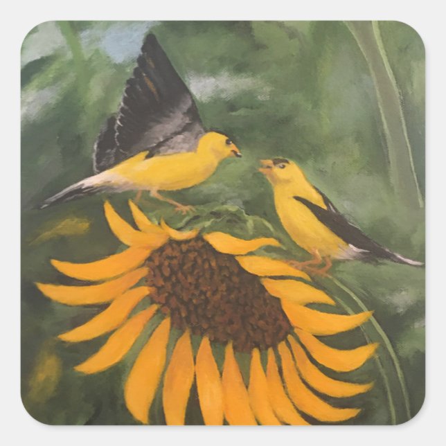 Seed offering square sticker (Front)