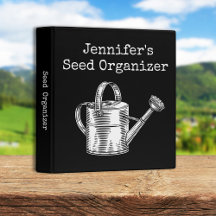 Seed Organizing Garden