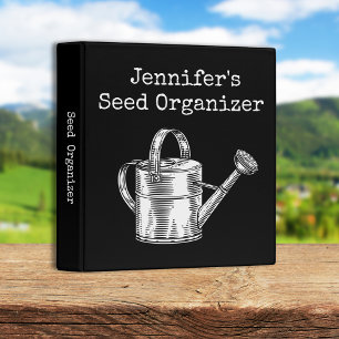 Seed Organizing Garden Binder