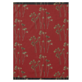 Seed Pods on a Tablecloth