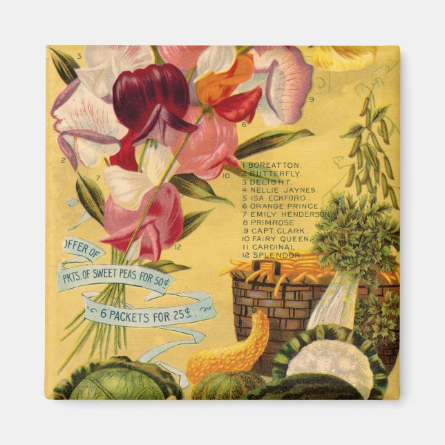 Seed Variety Magnet (Front)