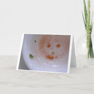 SeedFace Greeting Holiday Card