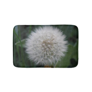 Seeding Dandelion Flower Bath Mat