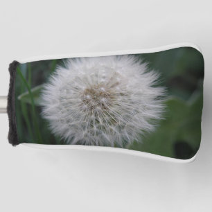 Seeding Dandelion Flower Golf Putter Cover