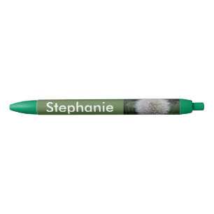 Seeding Dandelion Flower Personalized Pen