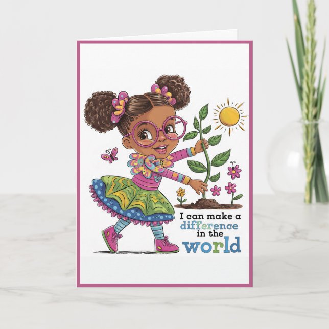 Seeds of Change Affirmation Card (Front)