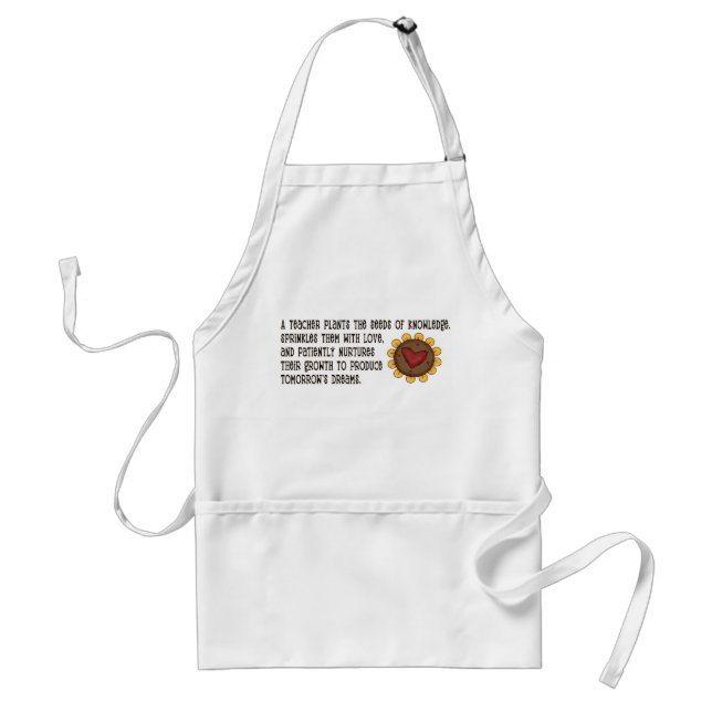 Seeds of Knowledge Teacher Standard Apron (Front)