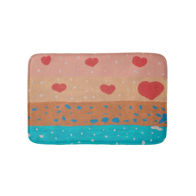Seeds of Love Bath Mat (Front)