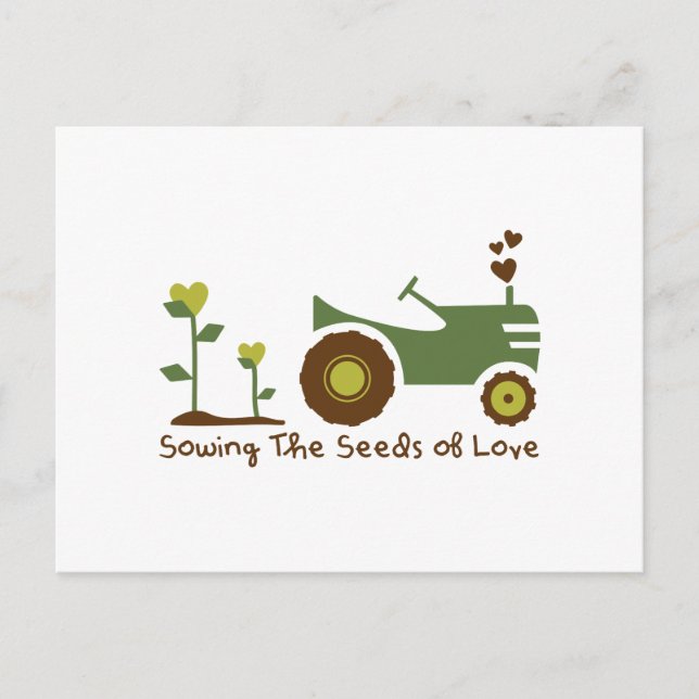 Seeds Of Love Postcard (Front)