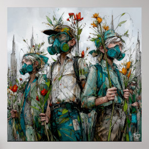 Seeds of Resistance - Solarpunk Poster