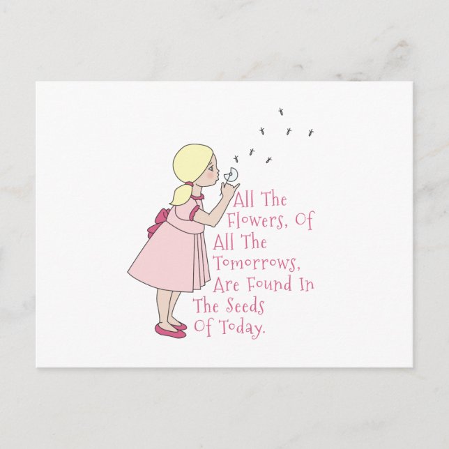 Seeds of Today Postcard (Front)