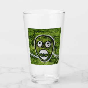 Seedy Pete Skull Odd Whimsical Monster Art Quirky Glass