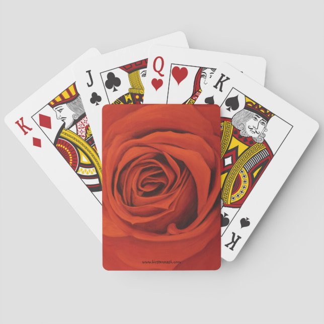 Seeing Red Playing Cards (Back)