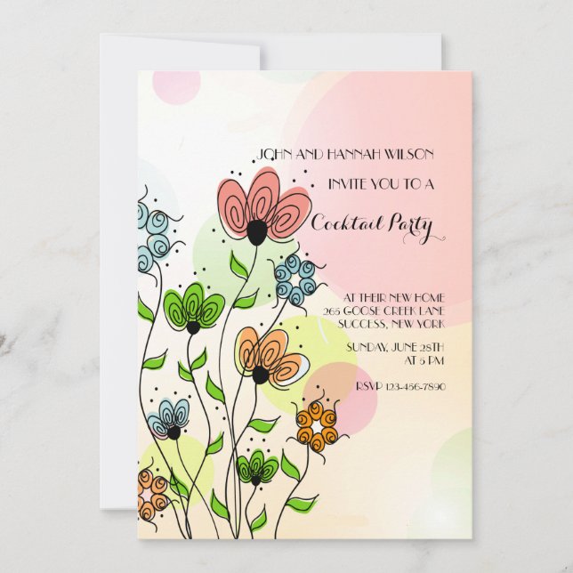 Seeing Spots Invitation (Front)