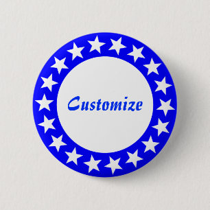 Seeing Stars Template - 2 Inch Round Button