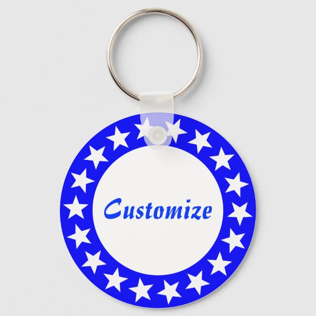 Seeing Stars Template - 2 Keychain (Front)