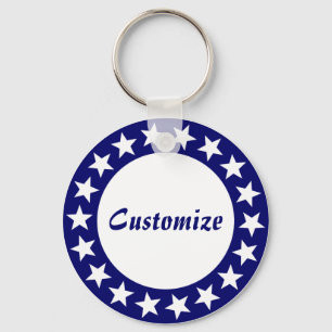 Seeing Stars Template Keychain