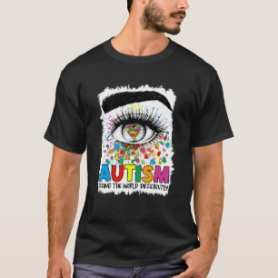 Seeing The World Differently Autism Awareness Mont T-Shirt