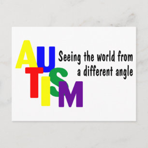 Seeing The World From A different Angle (Bright) Postcard