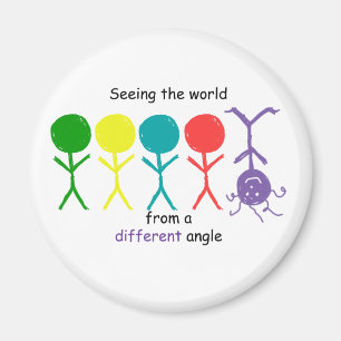 Seeing The World Magnet