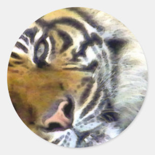 Seeing You_ Classic Round Sticker